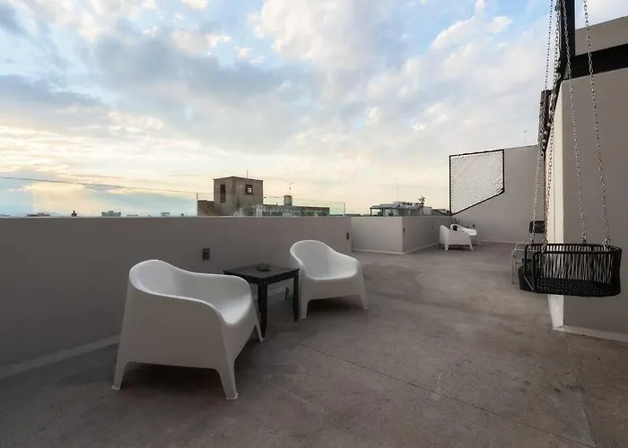 Apartment P501 2bdrm 2bath Ac Rooftop Mexico City