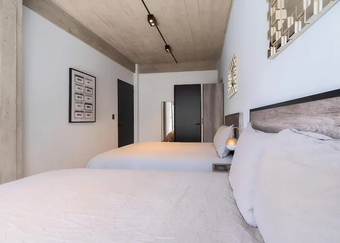 P501 2bdrm 2bath Ac Rooftop * Mexico City